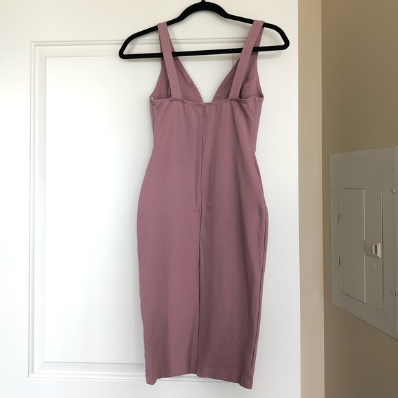 Mendocino Mauve Bodycon Dress - Picture 2 of 8